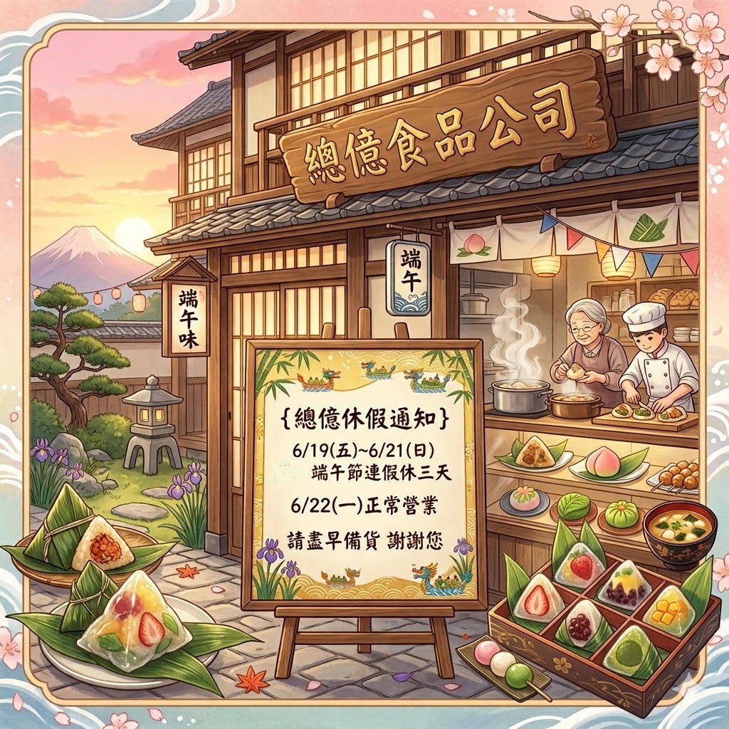 端午節,BREAKDAY,餡料訂購